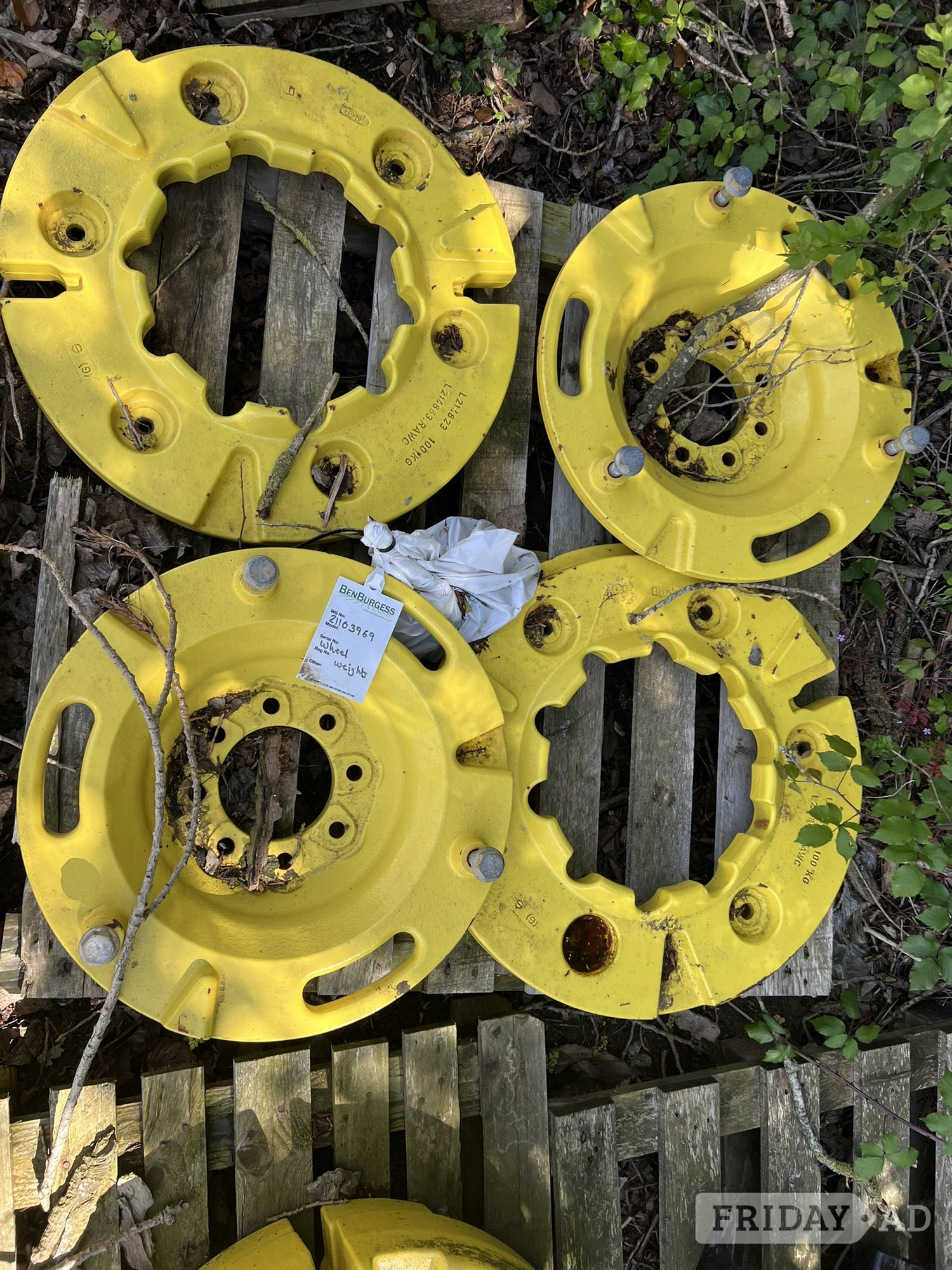 John Deere Wheel Weights in Norwich