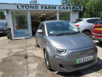 2023 Fiat 500E 42kWh Icon Hatchback 3dr Electric Auto (118 ps) WIRELESS PHONE CHARGE + COMFORT PCK
