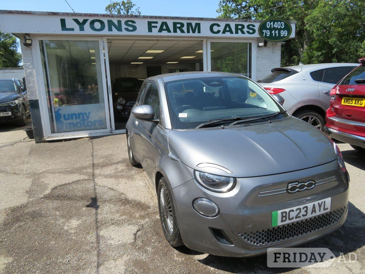 2023 Fiat 500E 42kWh Icon Hatchback 3dr Electric Auto (118 ps) WIRELESS PHONE CHARGE + COMFORT PCK in Horsham