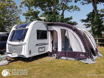 Starcamp Magnum Air Force Porch awning and Starcamp Cosy Corner 