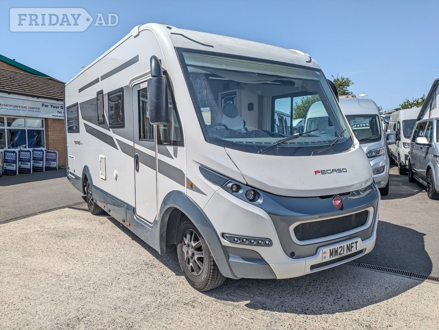 Roller Team Pegaso 745 2021 in Bracknell