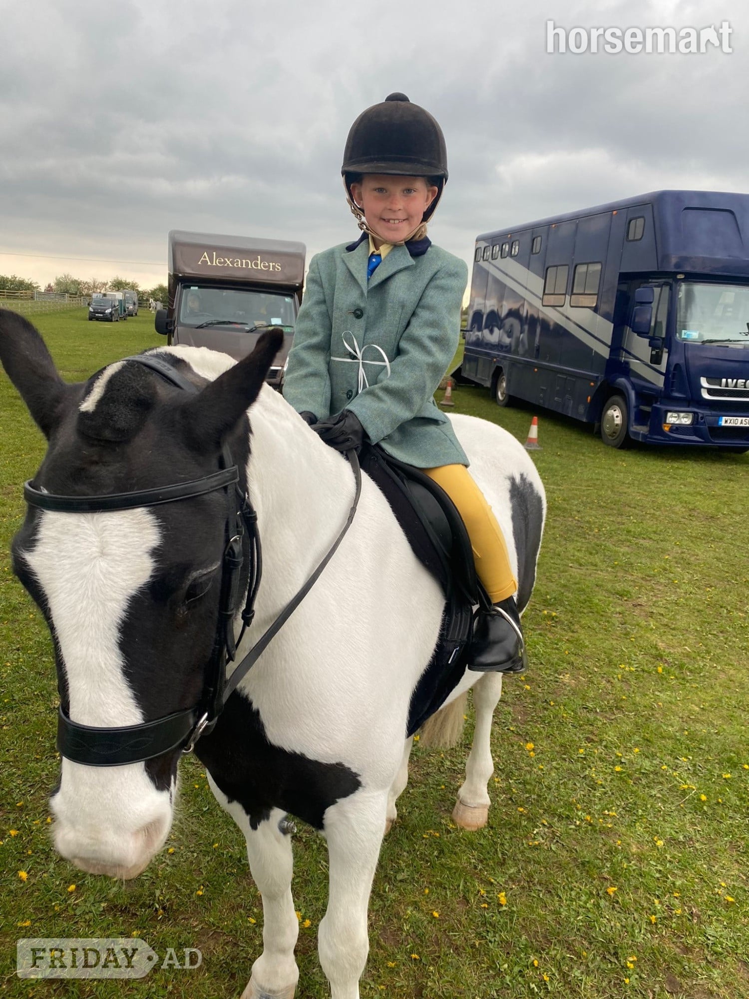 "Matilda " Piebald Mare Lead Rein/First Ridden Pony