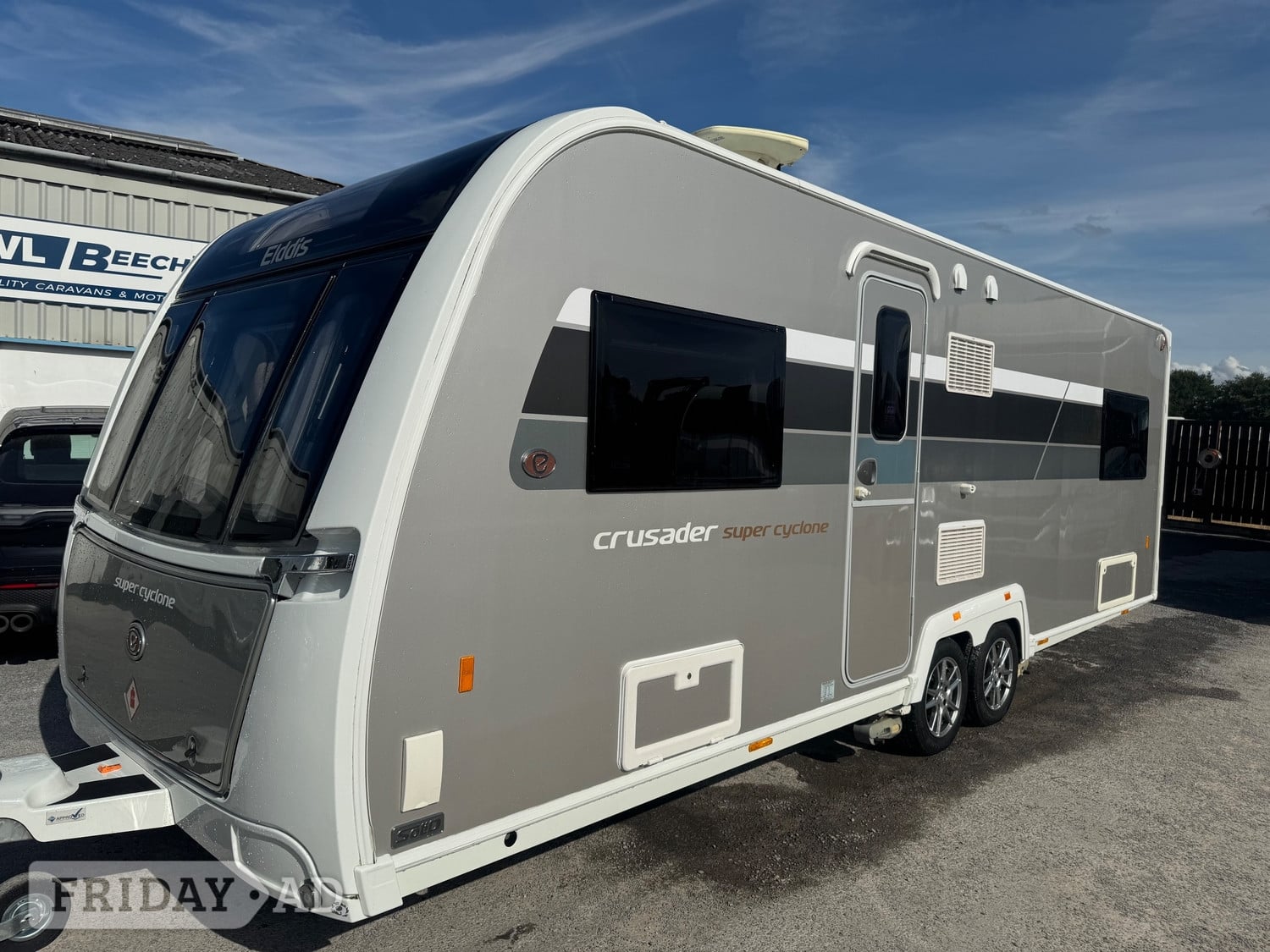 Elddis Crusader 2018 in Thirsk