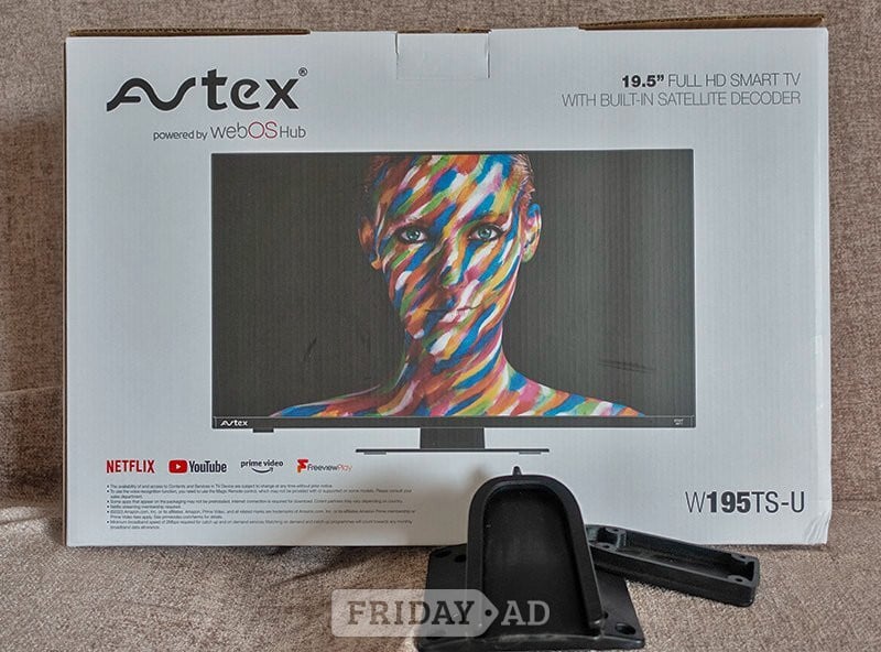 AVTEX W195TS-U 19.5" Full HD smart TV with built in satalite deco