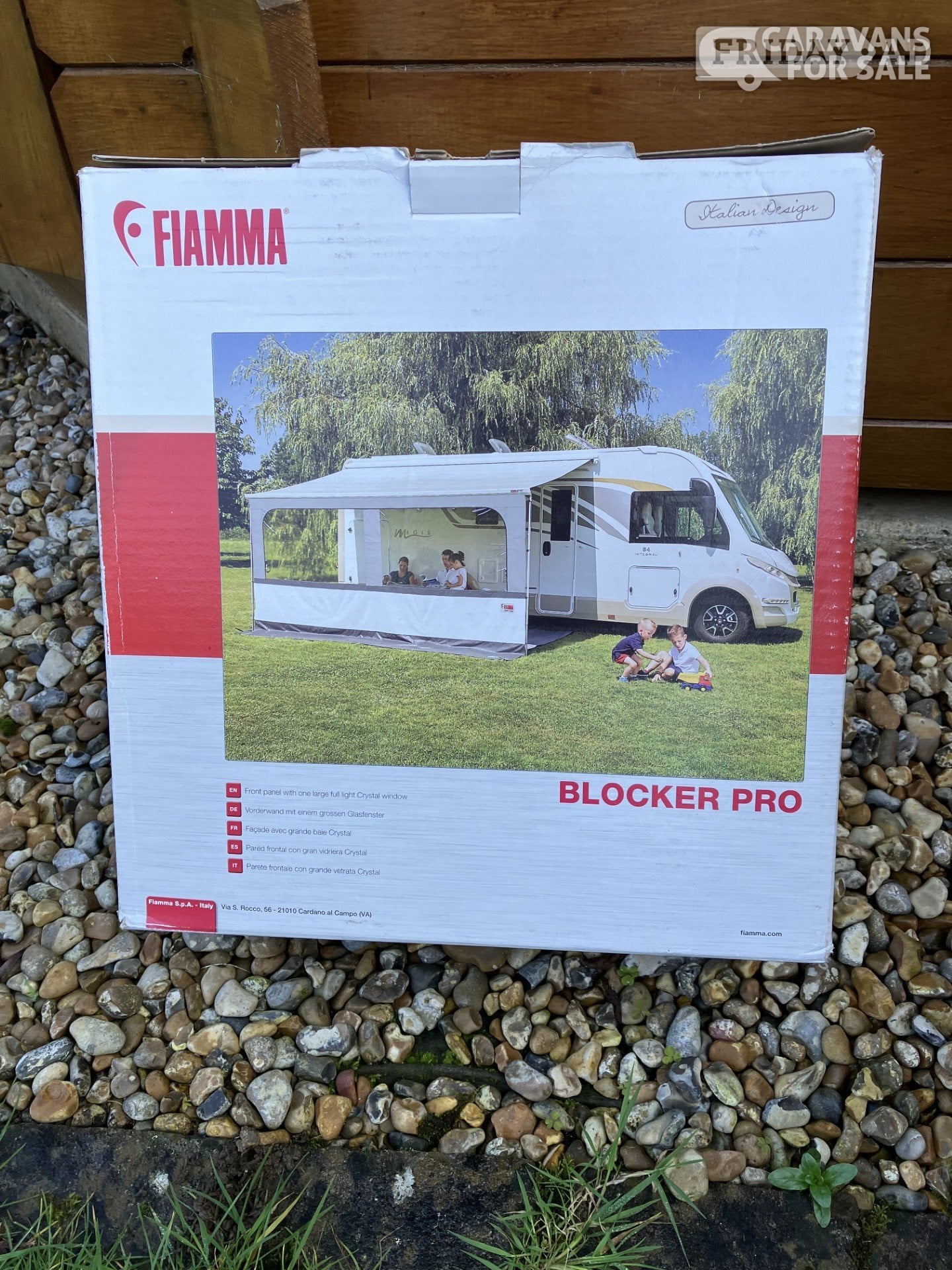 Fiamma Side W Pro -  F45 (van) AND  Fiamma Blocker front -  in Whitstable