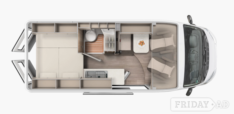 Elddis Whirlwind GTV 560 Highbridge