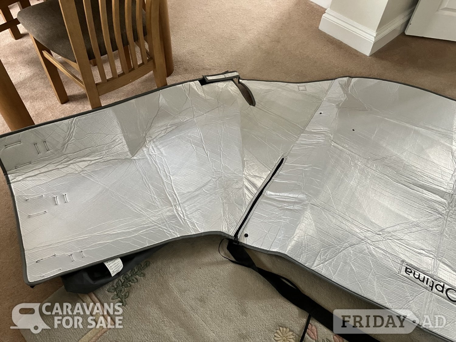 Whitstable Thermal front windscreen cover Ford Transit Custom Hi Top 