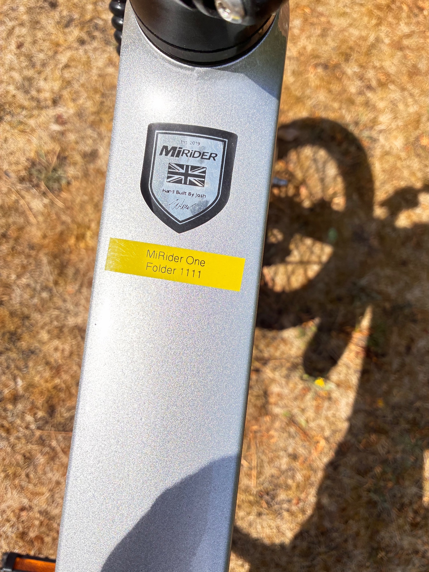 Mirider One folding electric bike