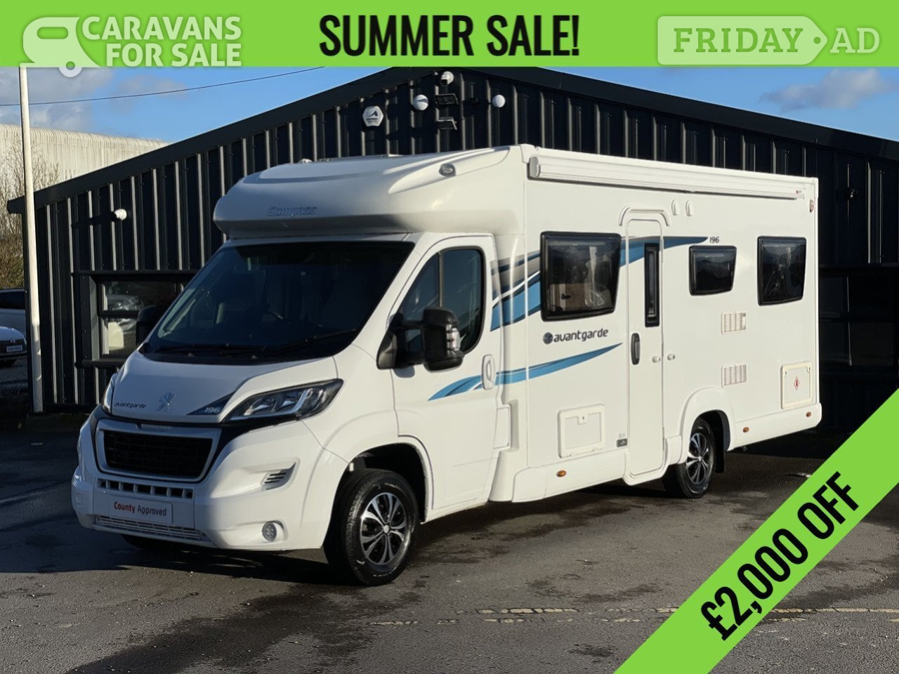 Compass Avantgarde 196 2020 for sale in Taunton