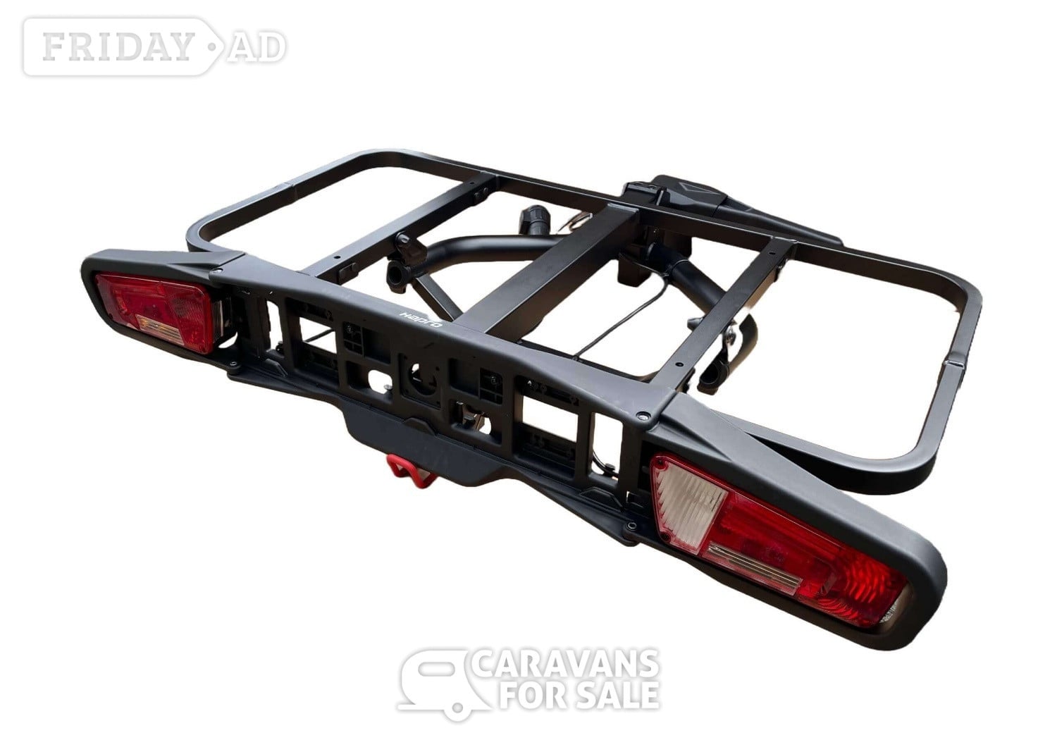 Hapro Boxer Large, 420 litre rear box, hexagon black - 