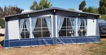 Ventura Atlantic Awning Marine G19 (A-A = 988) IXL Fiberglass Fra