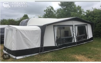 Bradcot classic 50 + tall annexe + carpet size 1035