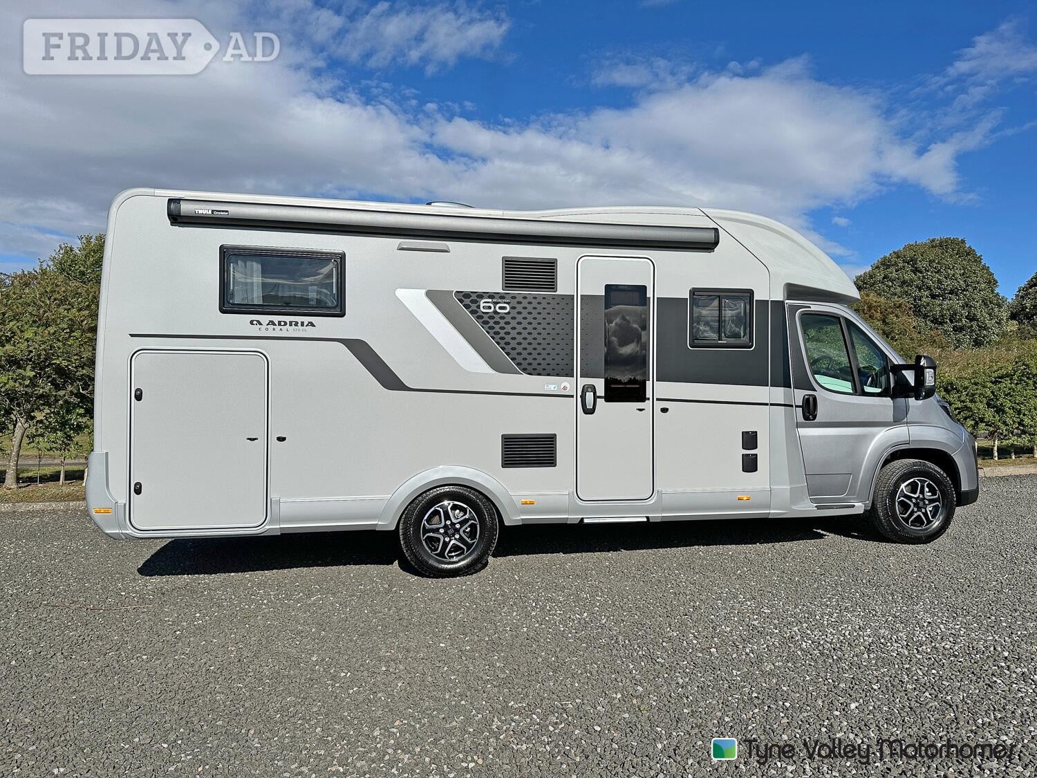 Adria Coral 60YR 670 DL 2026 for sale - Motorhomes & Caravans in Newcastle Upon Tyne