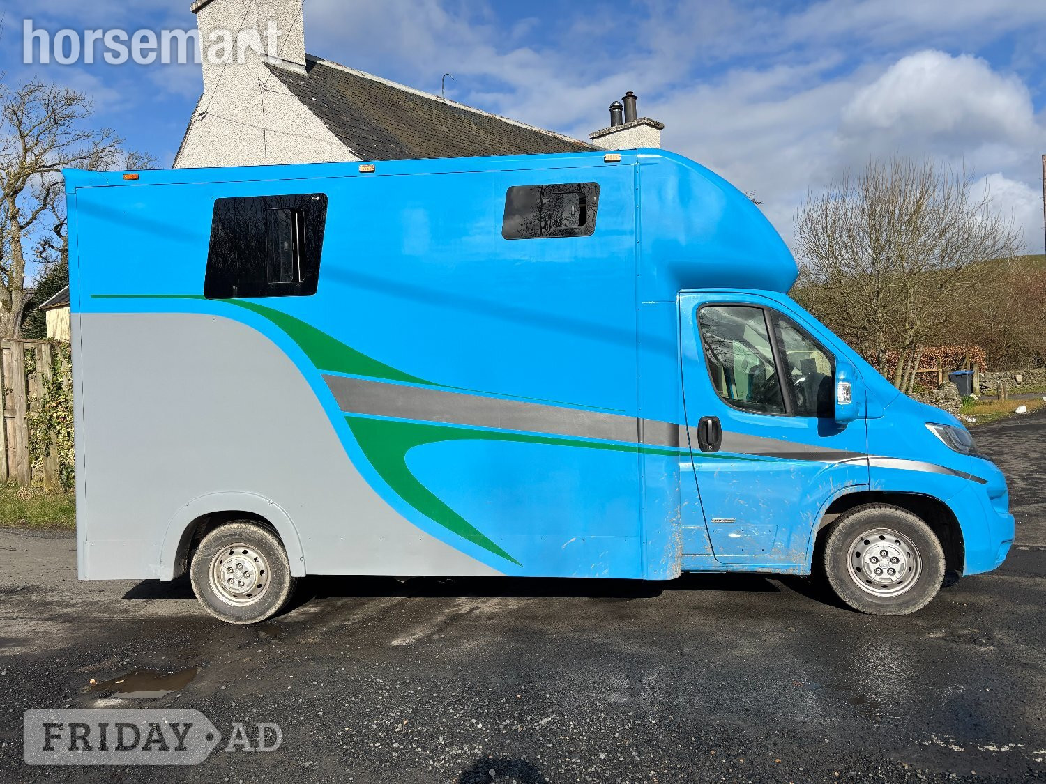 Custom  Fiat Horsebox - Trailers & Horseboxes in Hawick
