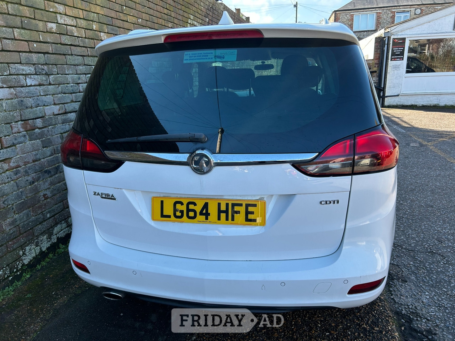 Vauxhall Zafira Tourer 2014 - Cars