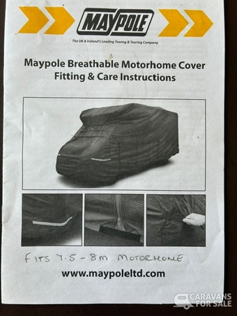 MAYPOLE MP9426 MOTORHOME COVER - USED