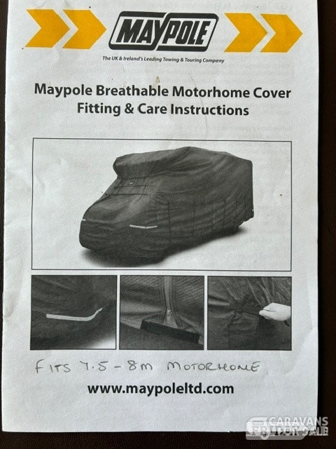 MAYPOLE MP9426 MOTORHOME COVER - USED in Wheaton Aston