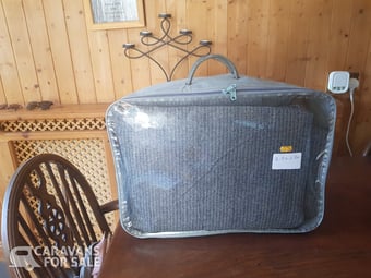 A 2.9 x 2.8 meter breathable ground sheet in excellent condition,