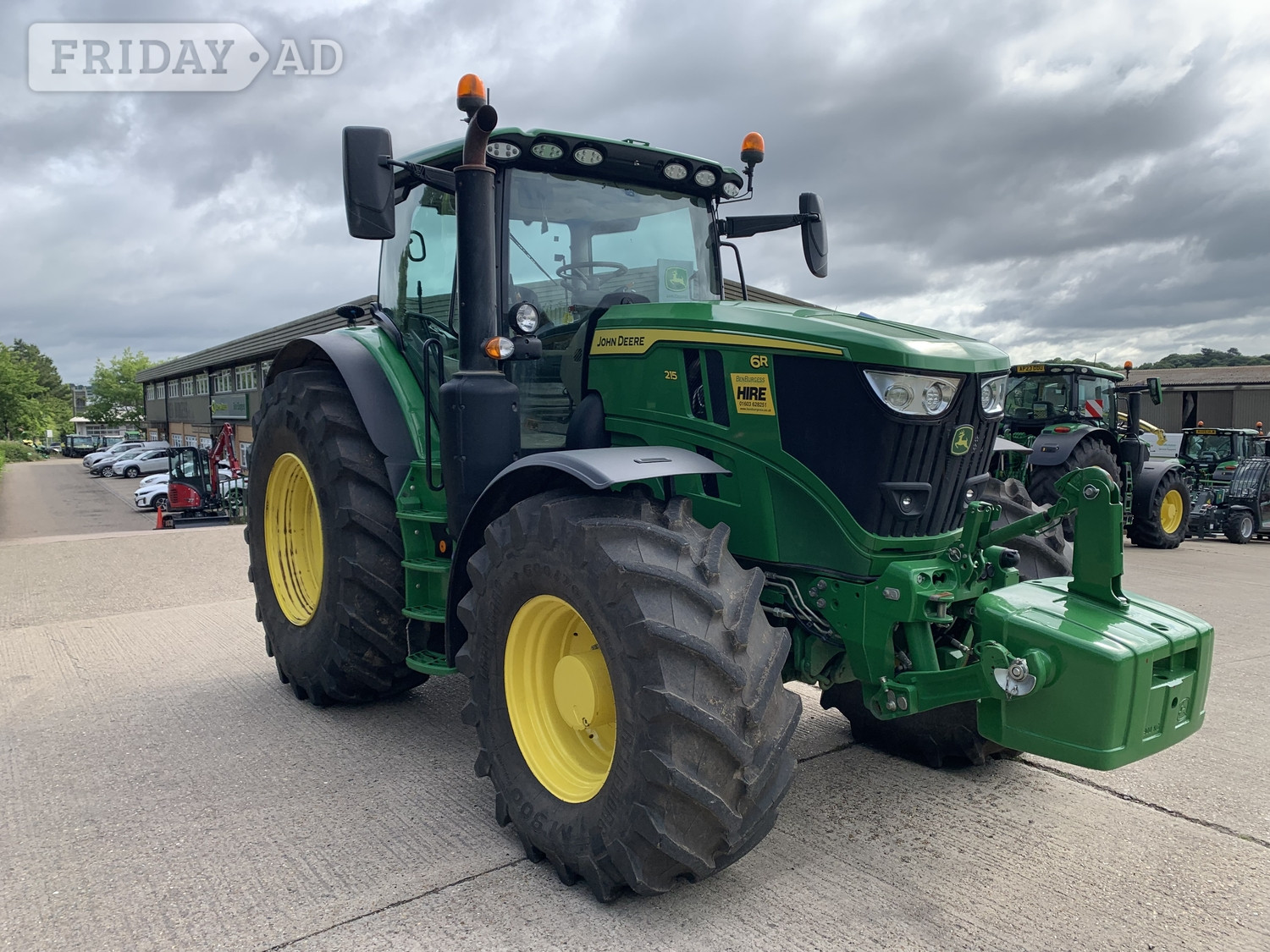 [ berth ]John Deere 6R 215