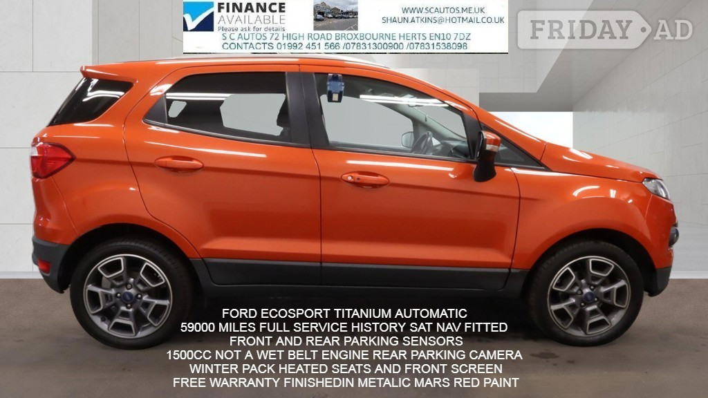 Ford Ecosport 2017 in Broxbourne