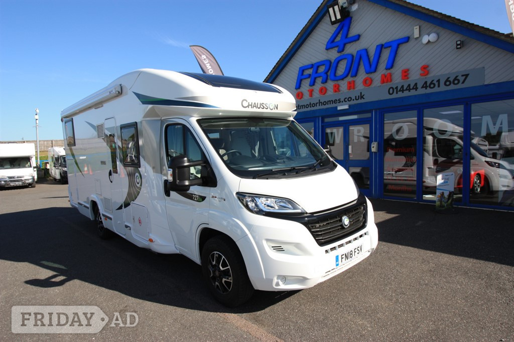 Chausson 727GA SPECIAL EDITION FIAT 5 BERTH 4 TRAVEL SEAT MOTORHO 2018 for sale in Haywards Heath