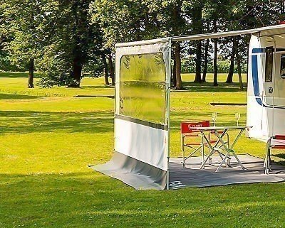 Fiamma Side W Pro -  F45 (van) AND  Fiamma Blocker front