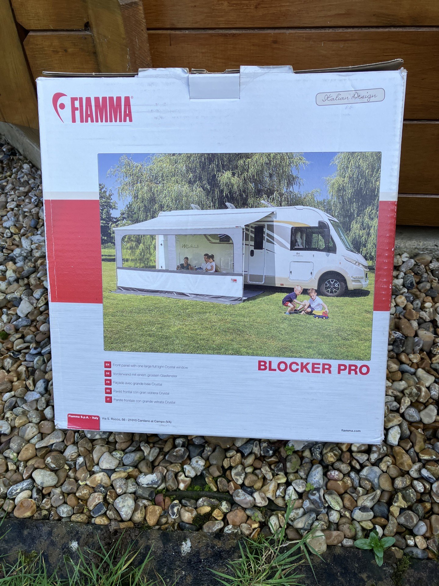 Fiamma Side W Pro -  F45 (van) AND  Fiamma Blocker front -  in Whitstable