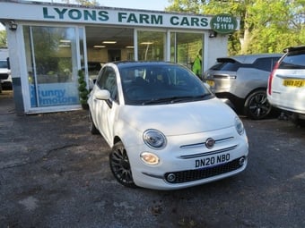 2020 Fiat 500 0.9 TwinAir Star Hatchback 3dr Petrol Manual Euro 6 (s/s) (85 bhp) MATELASSE SEATS + 16"ALLOY + 7" TFT