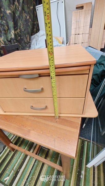 Cabinet / Drawer Unit Bailey Caravan