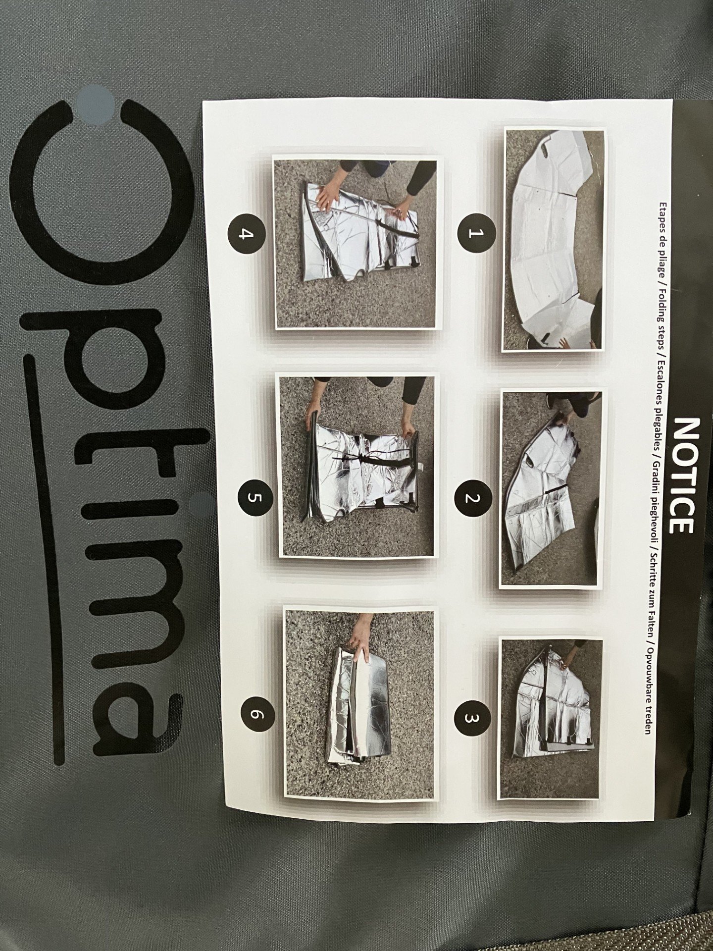 Thermal front windscreen cover Ford Transit Custom Hi Top 