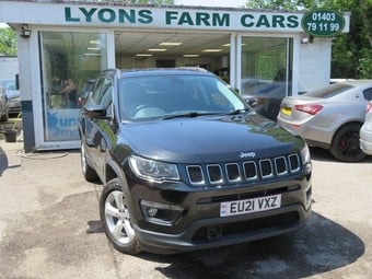 2021 JEEP COMPASS 1.4T MultiAirII Longitude SUV 5dr Petrol Automatic 4 Wheel Drive Euro 6 (s/s) (170 ps) APPLE CARPLAY / ANDROID + CAMERA