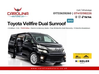 Toyota Vellfire 2012