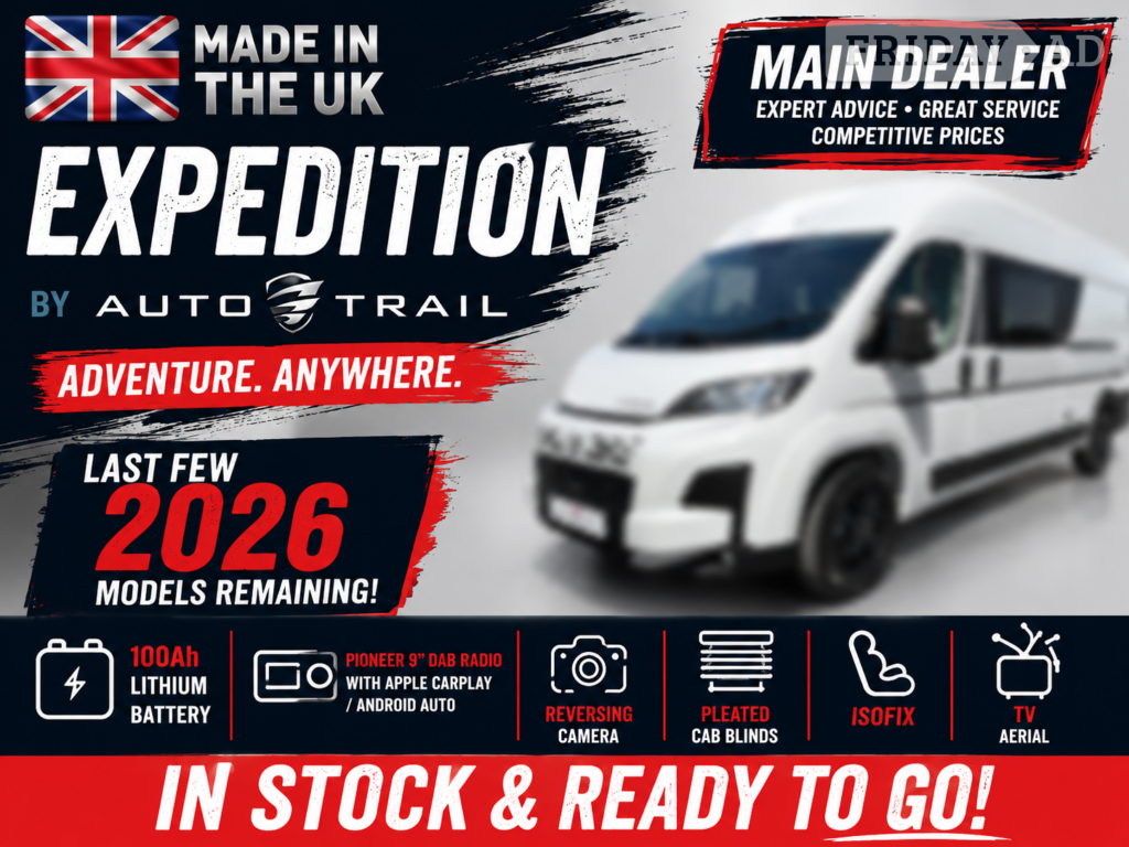 Auto-Trail 68 XL Expedition Flex, (2026)  Campervan for sale in Llanelli