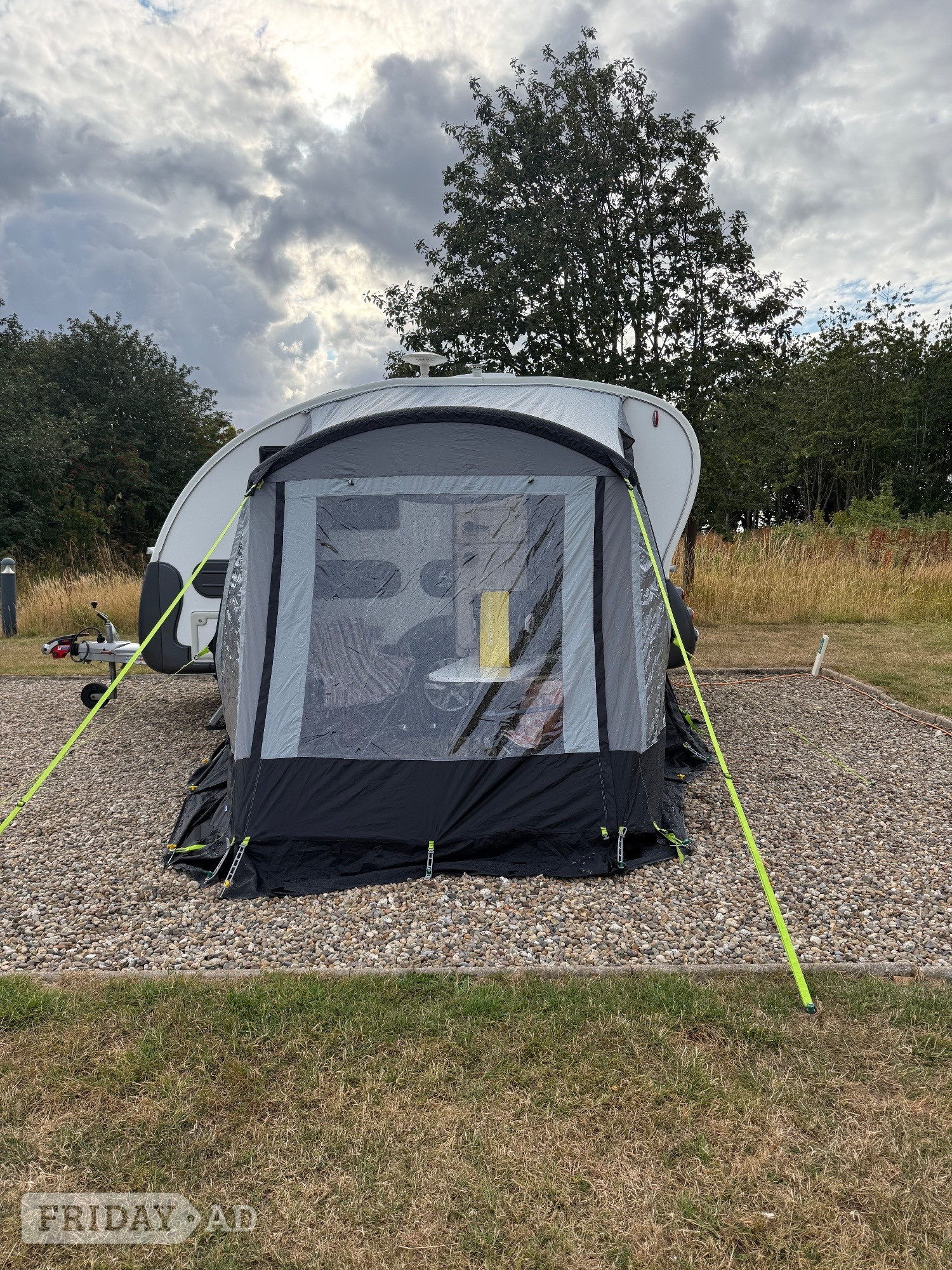 Nottingham Dometic Leggera Air 220 S Air Awning,  Dometic Pump, carpet skirt