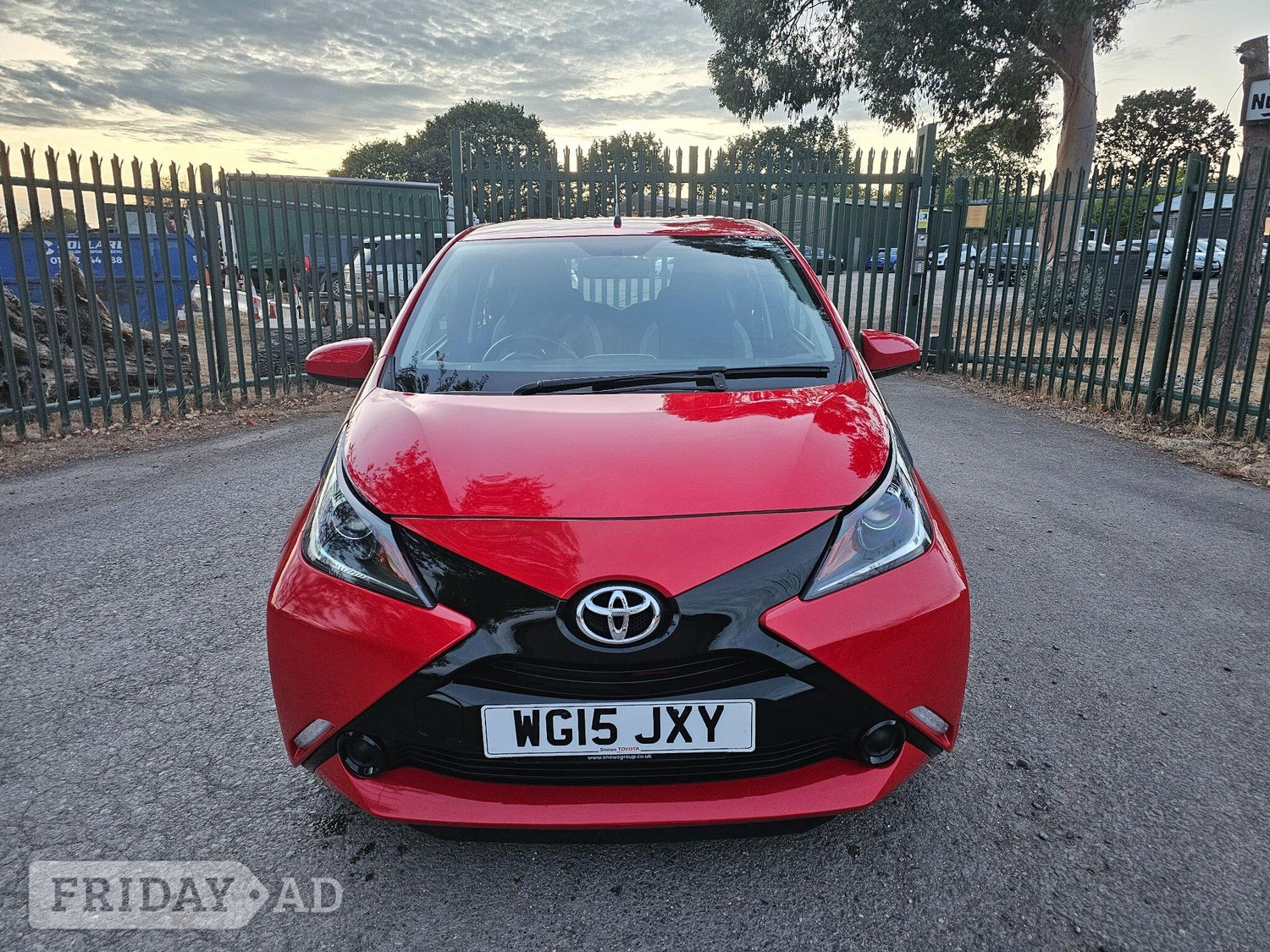 Toyota Aygo Reading