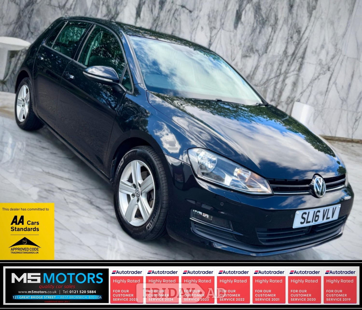 Volkswagen Golf 2016 in West Bromwich