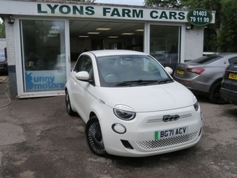 2021 Fiat 500E 42kWh Icon Hatchback 3dr Electric Automatic (118 ps) HEATED SEATS / WINDSCREEN WIPERS