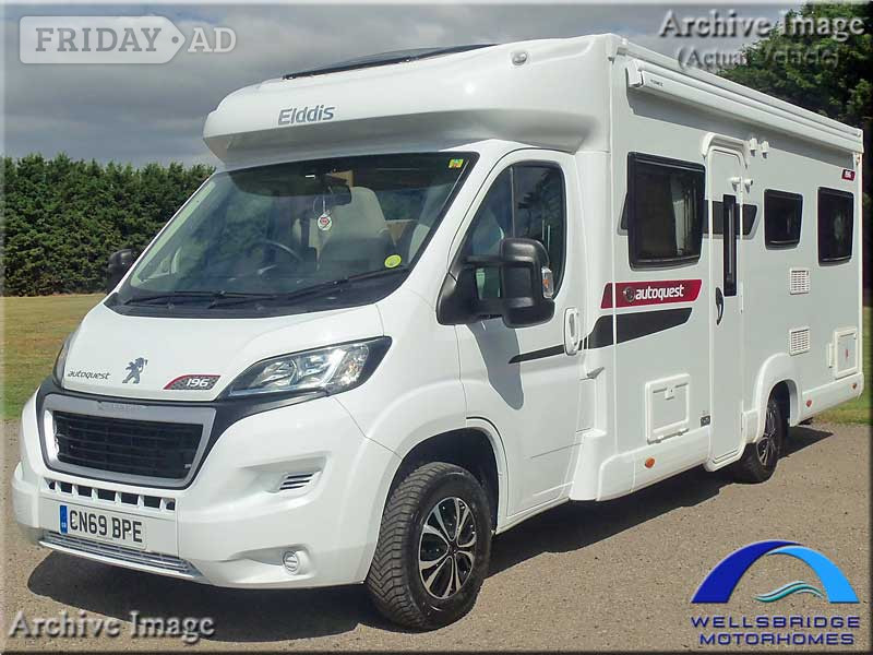 Elddis Autoquest 196 2019 in Huntingdon