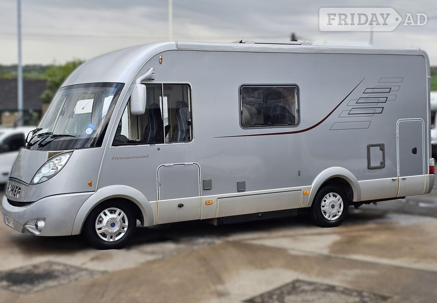 Hymer B524 SL A-Class 4 Berth Motorhome - 3.0 Ducato 2008 for sale - Motorhomes & Caravans