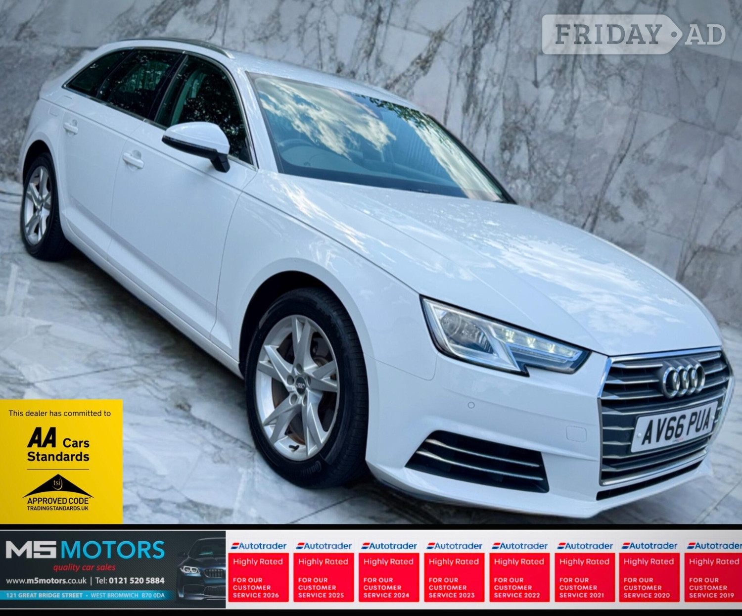 Audi A4 Avant 2016 in West Bromwich