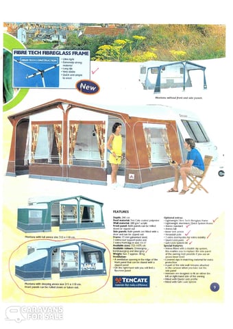 Family Caravan Awning