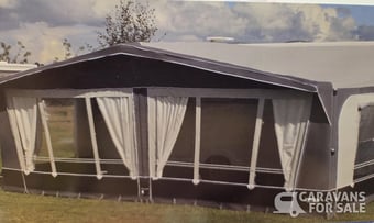 Camp Tech Kensington Air Awning - never used -size 12 (925-950)