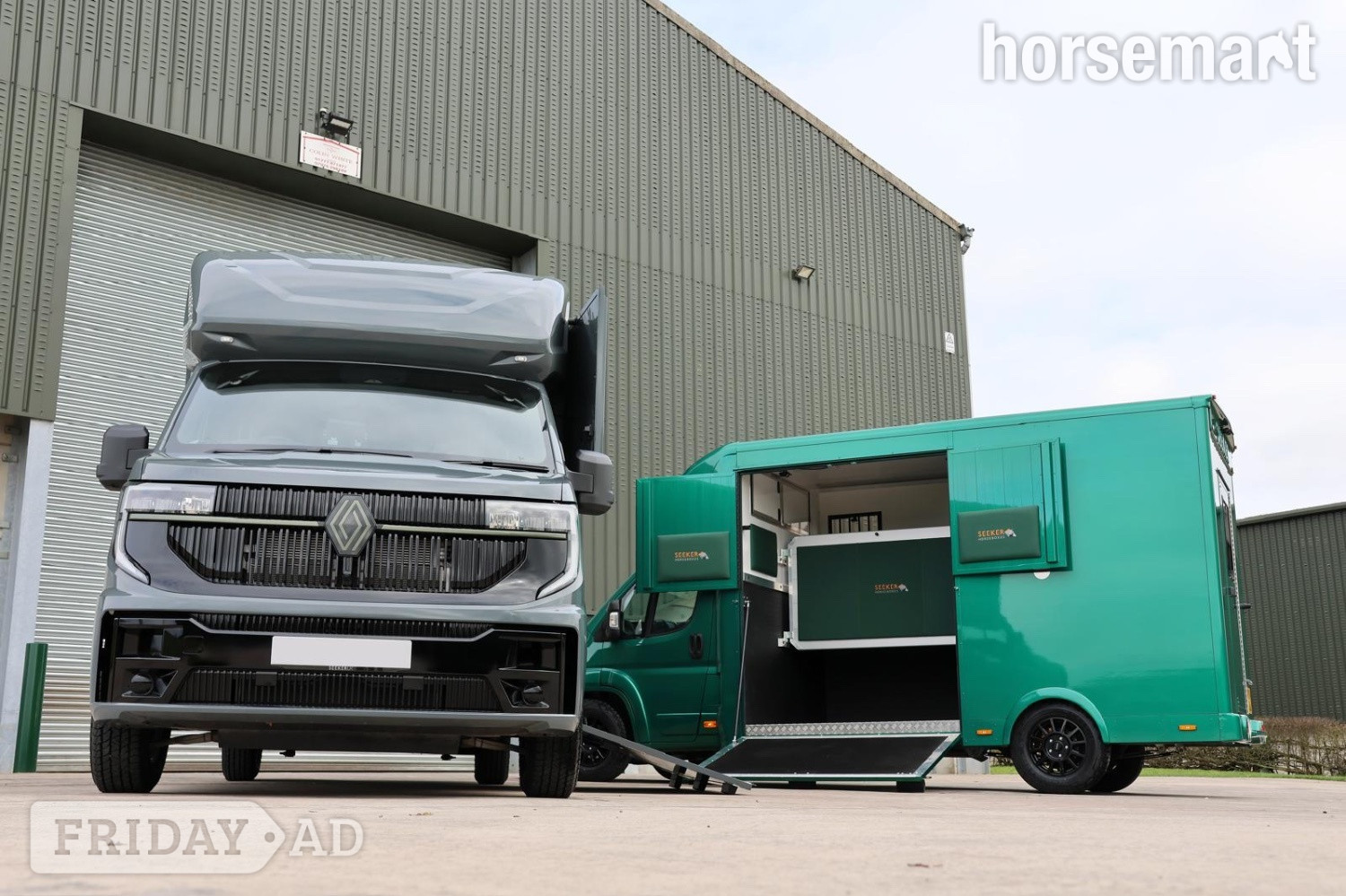 Seeker UK Relay  Citroen Horsebox in Clay Cross