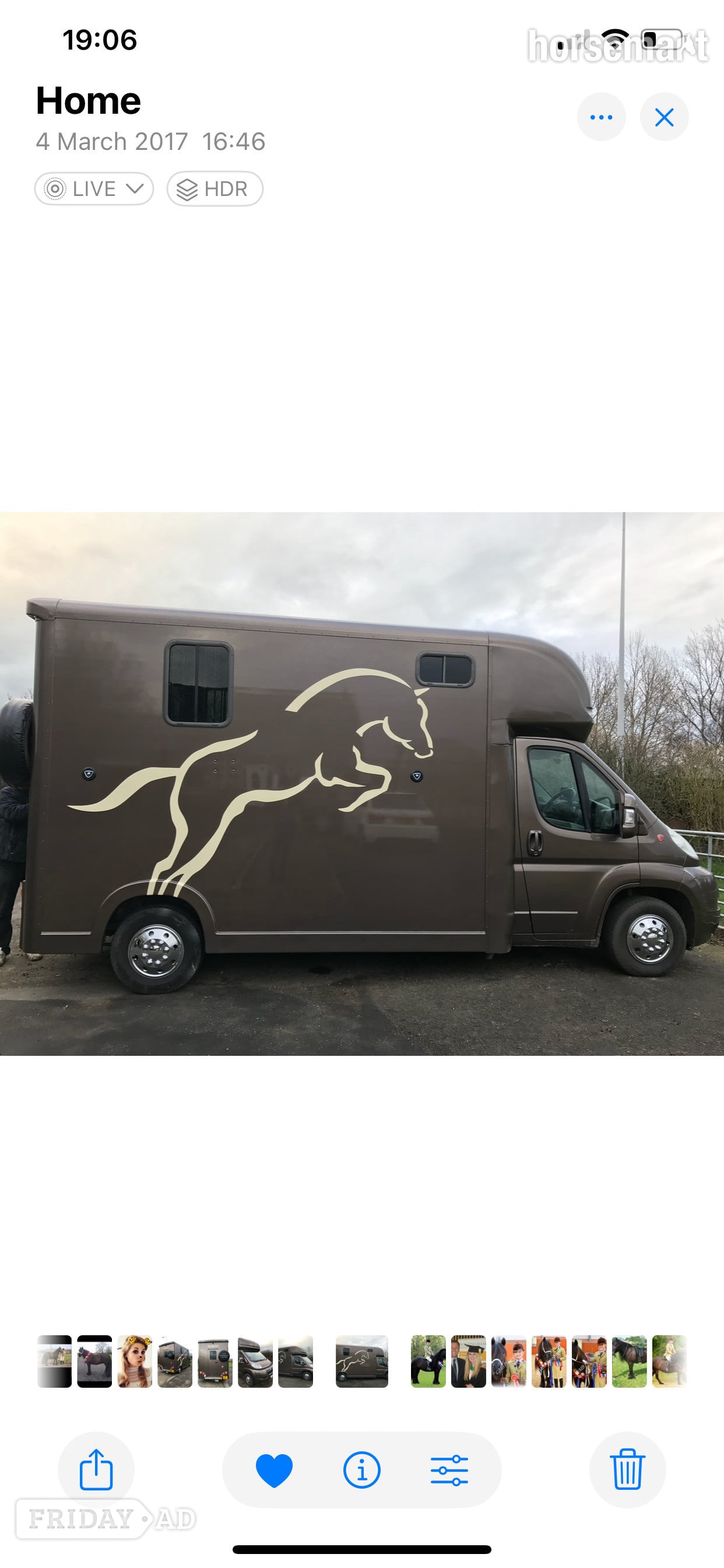 Regent  Citroen Horsebox in Preston