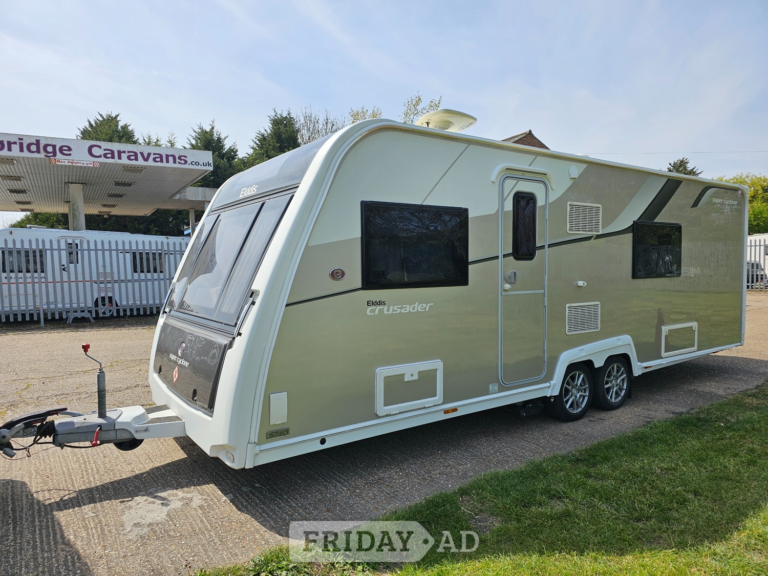 Elddis Crusader 2016 in Cambridge