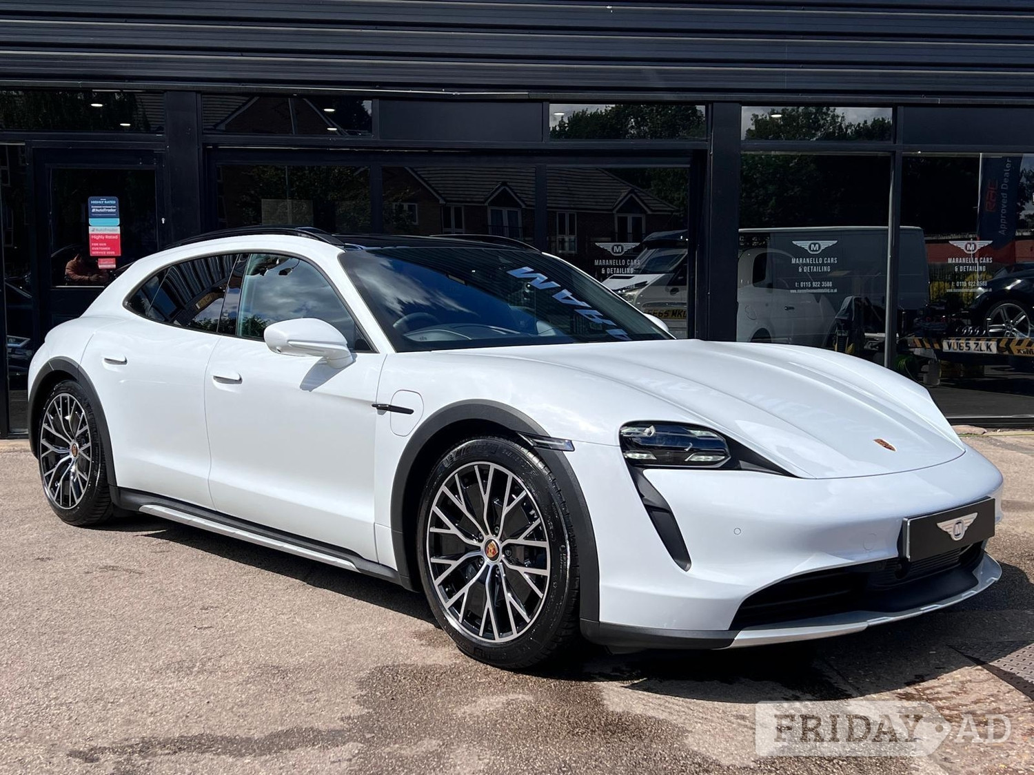 Porsche Taycan 2022 in Nottingham