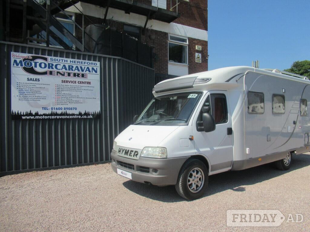 Hymer T-Class 655 GT 2007 for sale - Motorhomes & Caravans in Whitchurch