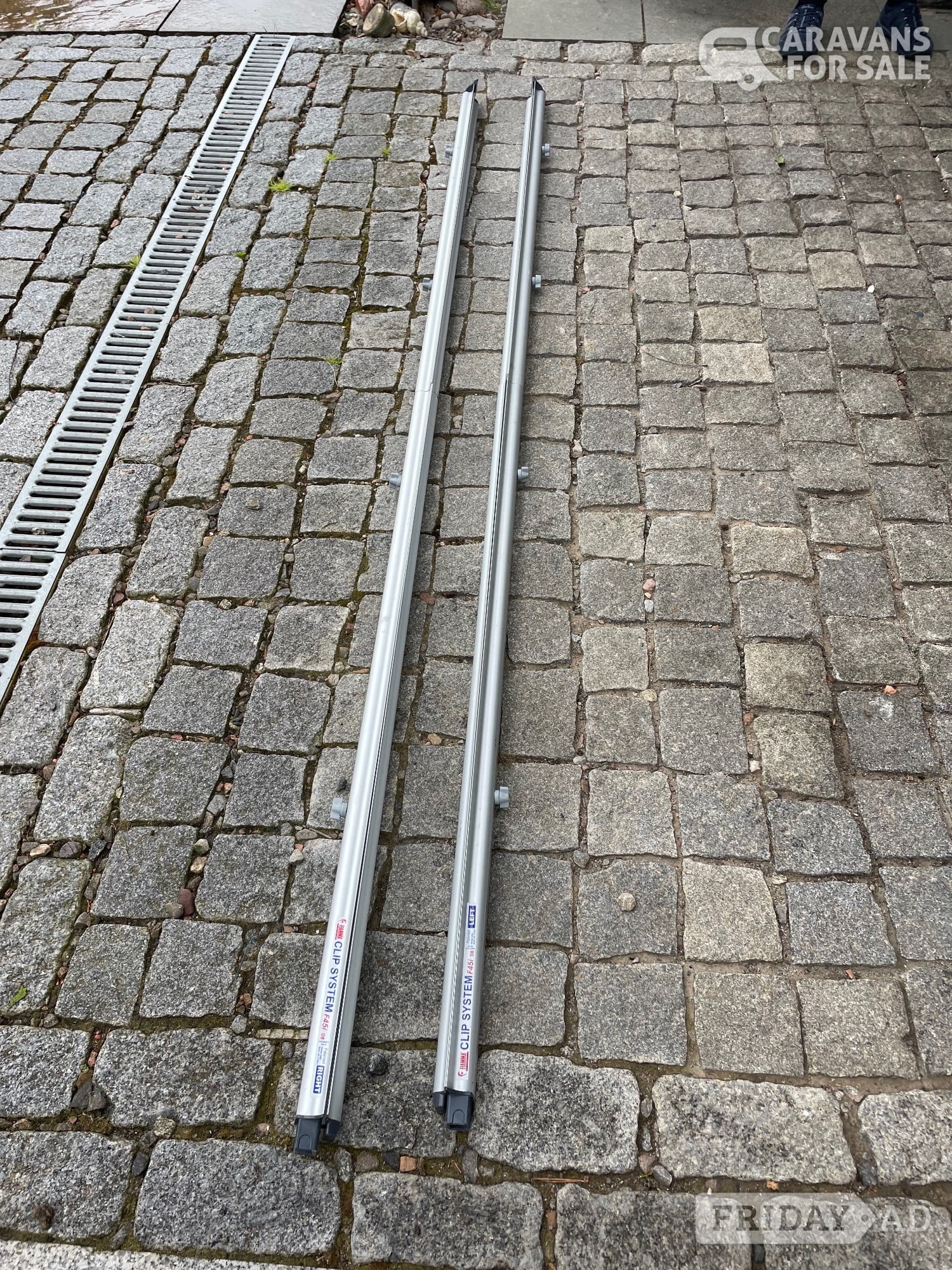 Fiamma Wall Set - F45i.    Measuring 3.4m by 2.4m