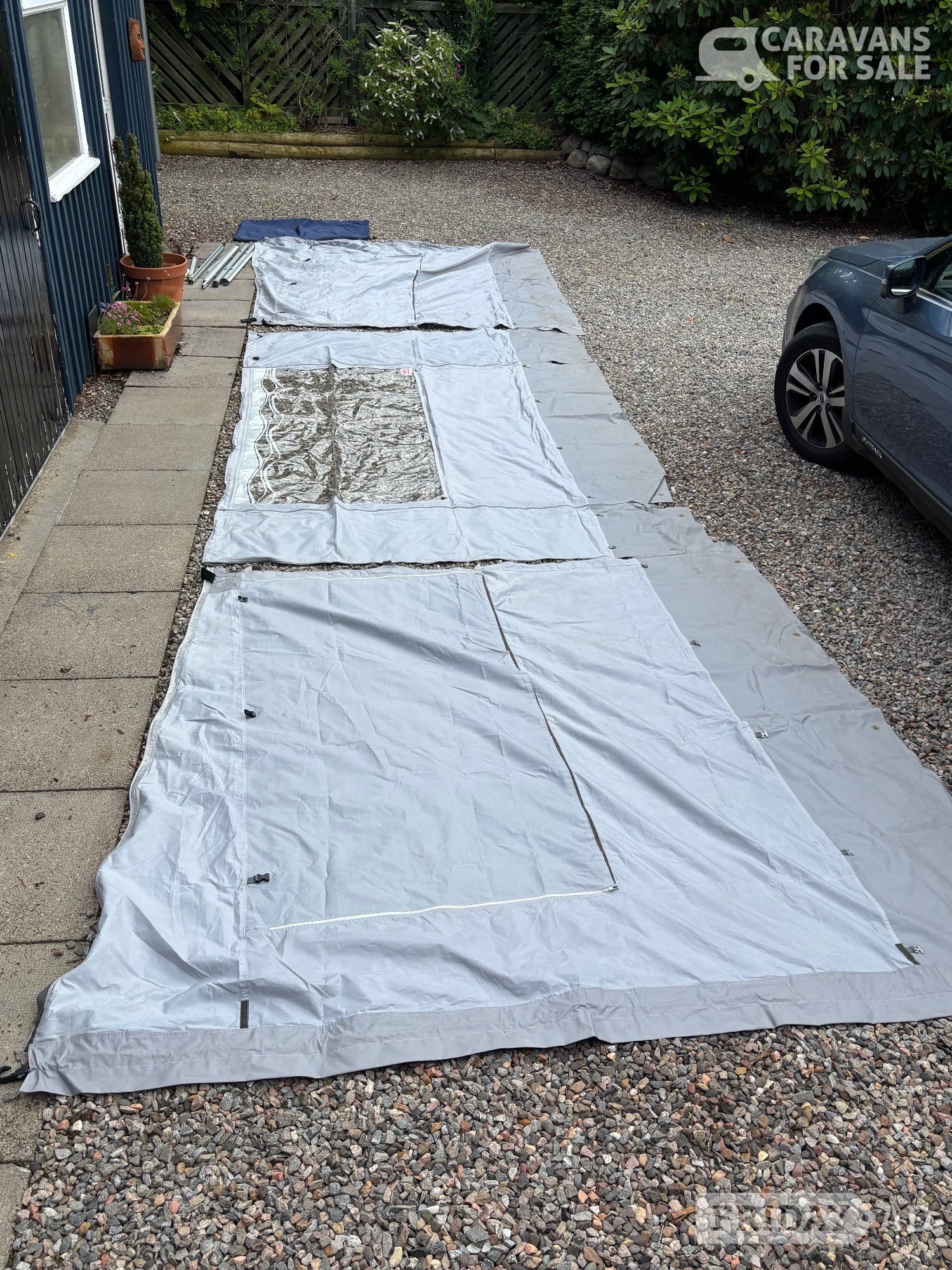 Fiamma Wall Set - F45i.    Measuring 3.4m by 2.4m -  in Inverness