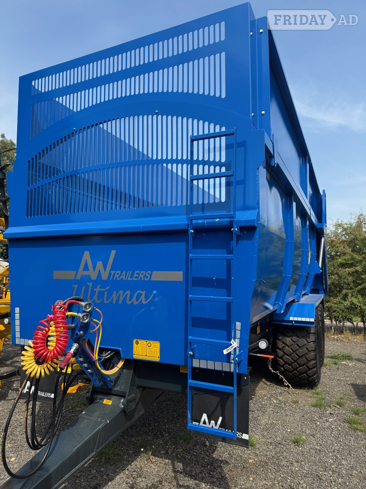 AW Trailers ULTIMA SILAGE 16 TONNE TRAILER Trailer - Trailers & Horseboxes in Middleton Stoney